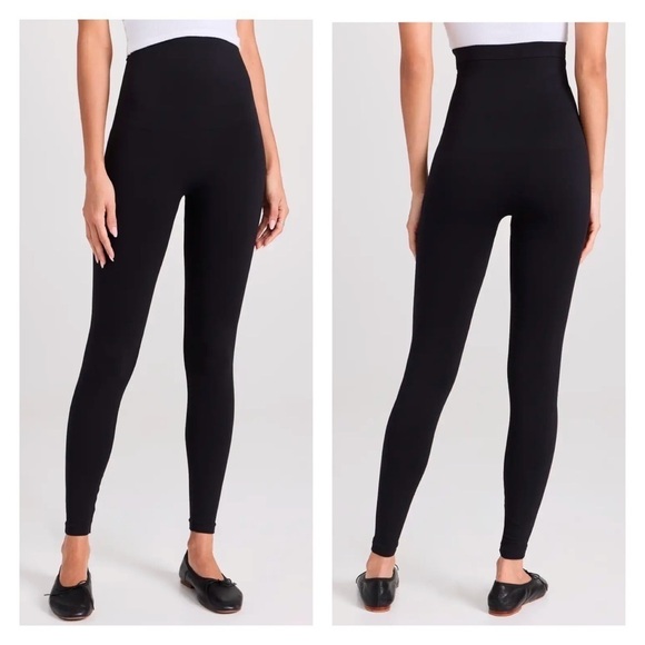 Spanx High Waisted Look at‎ Me Now Leggings in Black M - Picture 1 of 6